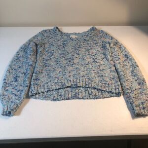 Aeropostale Womens Sweater Size‎ Small Green Chunky Knit Cottagecore Twee Fairy